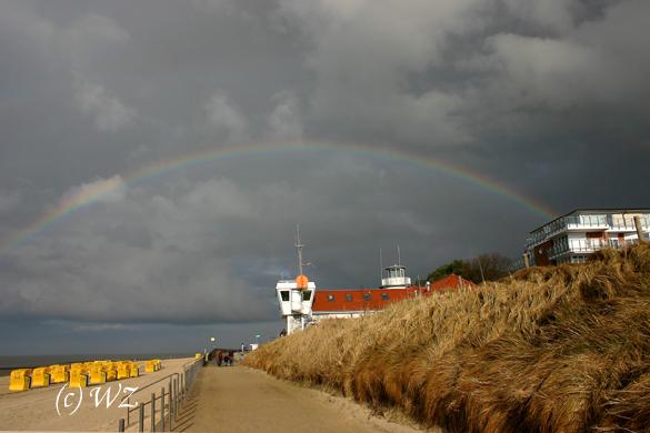 woelfis-seite_cuxhaven001 Ein sch�ner Regenbogen �ber Duhnen.