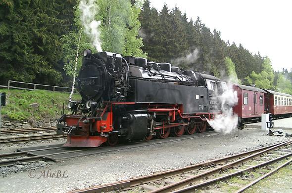 031_harzquerbahnzum-Brocken Brockenbahnhof 1125 m �NN
