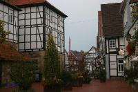 rinteln_herbst_2006_21 Rinteln: Kirchplatz/Enge Stra�e/Marktplatz.