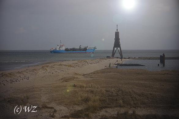 woelfis-seite_cuxhaven004 Die Kugelbake an einem tr�ben M�rztag. Cuxhaven ist aber irgendwie zu jeder Jahreszeit sch�n.