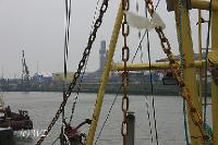woelfis-seite_cuxhaven009 Cuxhaven am fr�hen Morgen. Der Hafen erwacht.