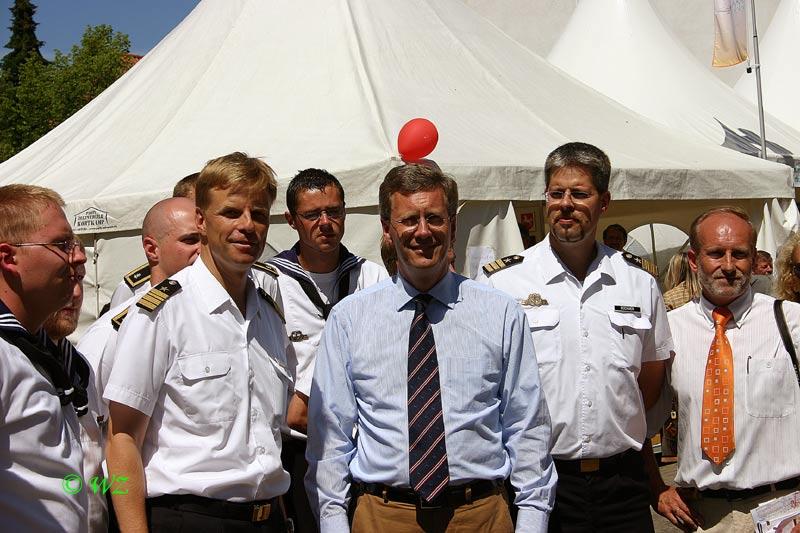 niedersachsen006 Der niederschsische Ministerprsident Christian Wulff erffnete den 26. Tag der Niedersachsen.