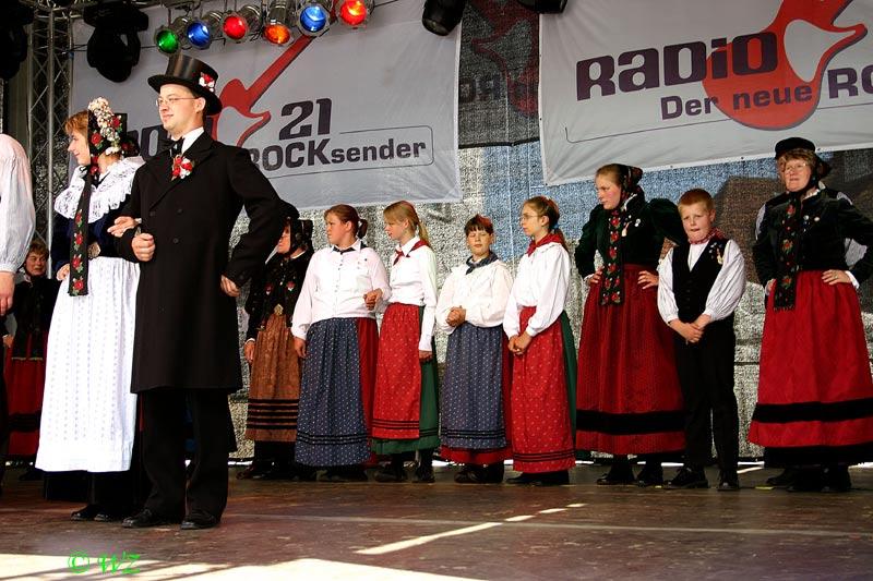 niedersachsen011 Auf elf Bhnen wurde ein buntes Programm geboten.