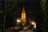 Kirche St. Sturmius im Winter